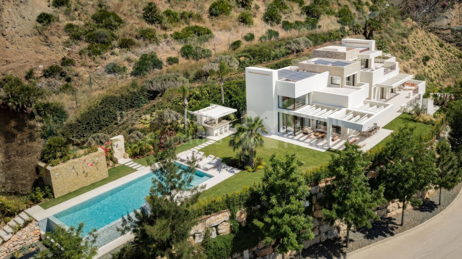 Casa Costanza aerial view